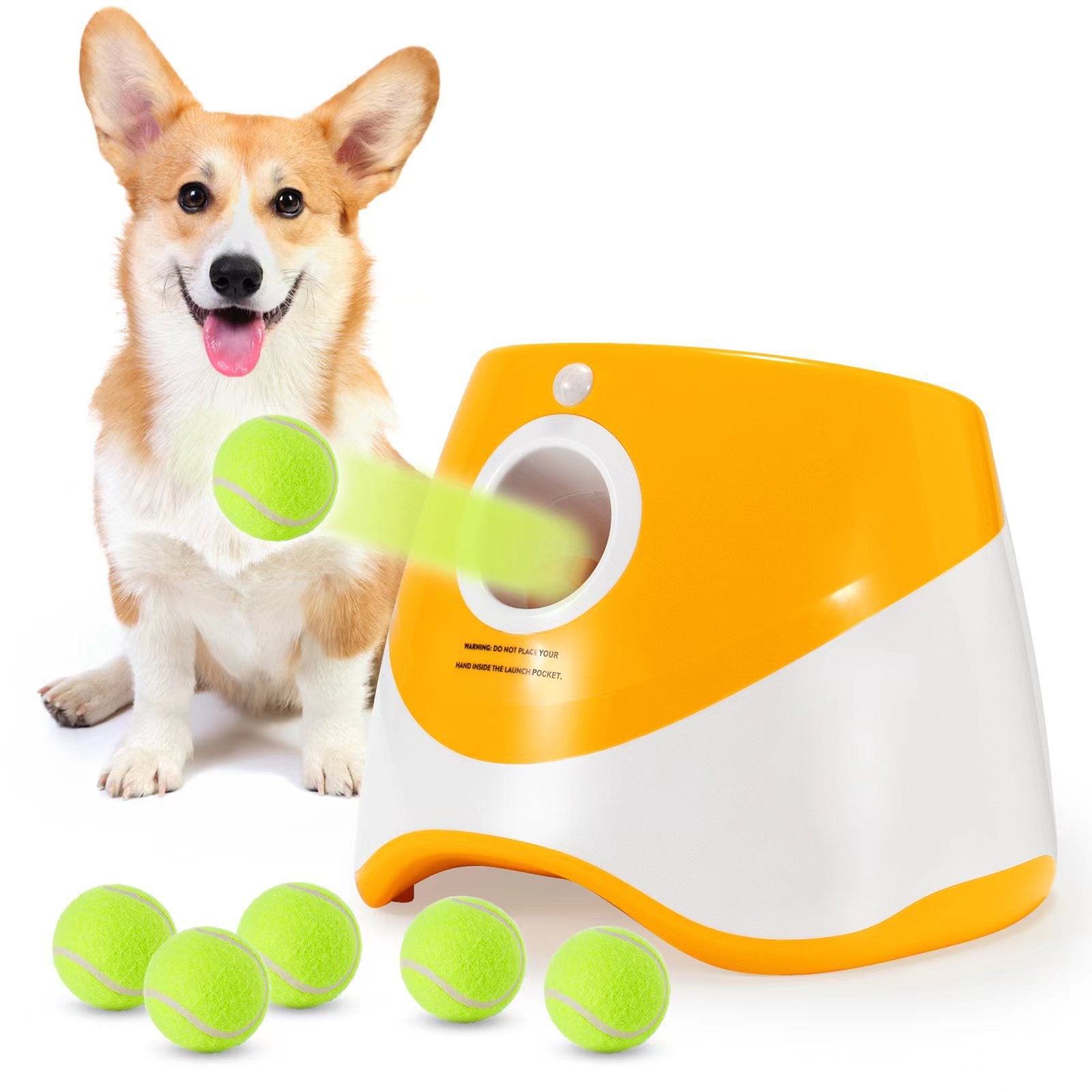 Outdoor Elastic Tennis Launcher