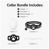 GPS Pet Tracker Collar Set