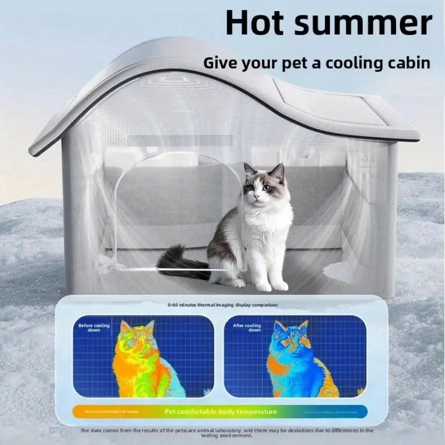 Summer Cooling Pet Ice House