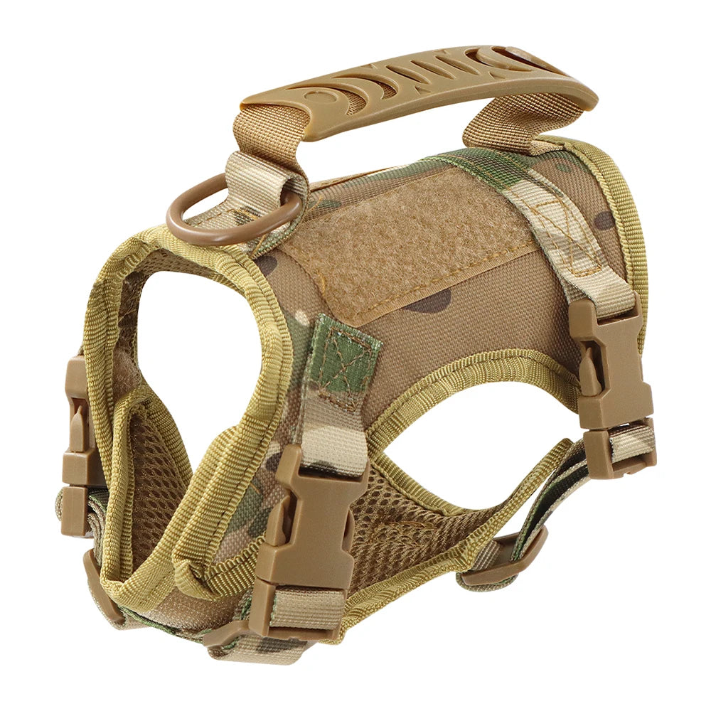 Tactical Escape-Proof Cat Harness – Adjustable Mesh Vest