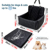Portable Dog Car Seat Bed