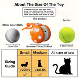 Smart Interactive Spinning Pet Ball