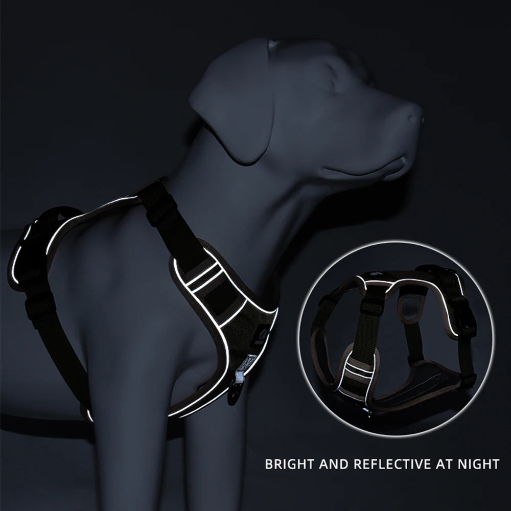 Reflective Adjustable Dog Harness – Oxford Training Vest
