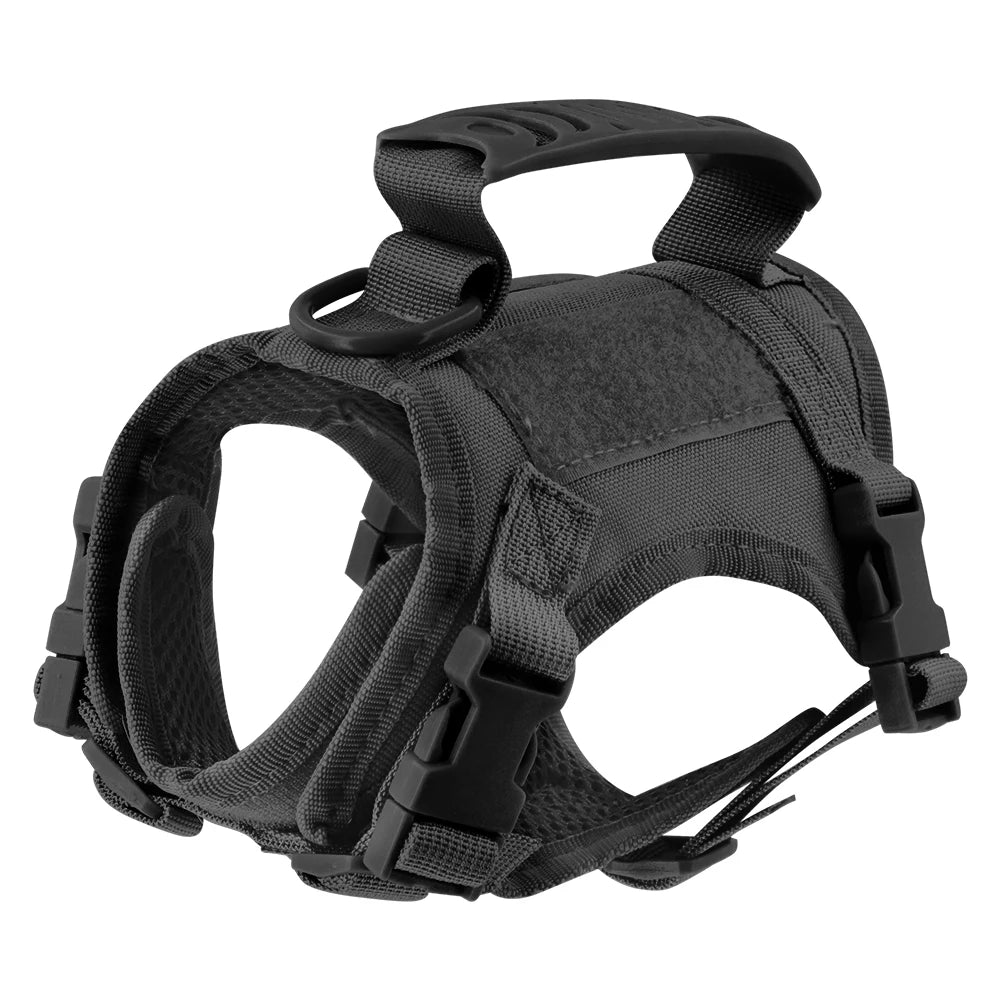 Tactical Escape-Proof Cat Harness – Adjustable Mesh Vest