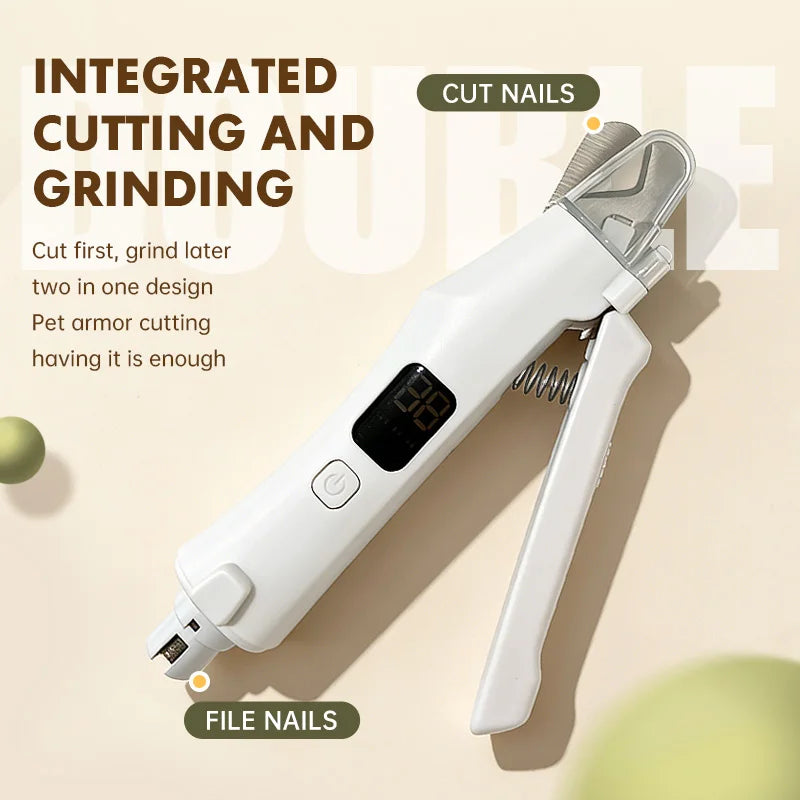 LED Pet Nail Grinder & Clipper