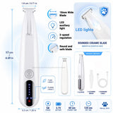 Waterproof LED Pet Paw Trimmer