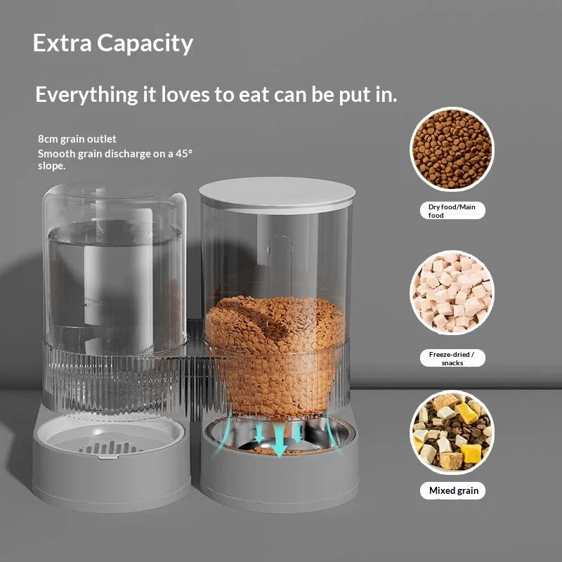 Automatic Pet Feeder & Water Dispenser