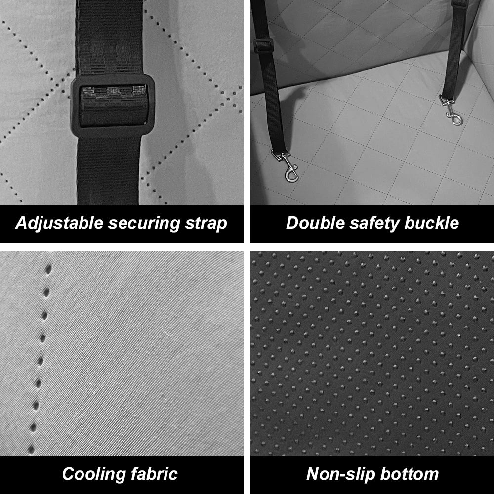 Cooling Dog Car Booster Seat