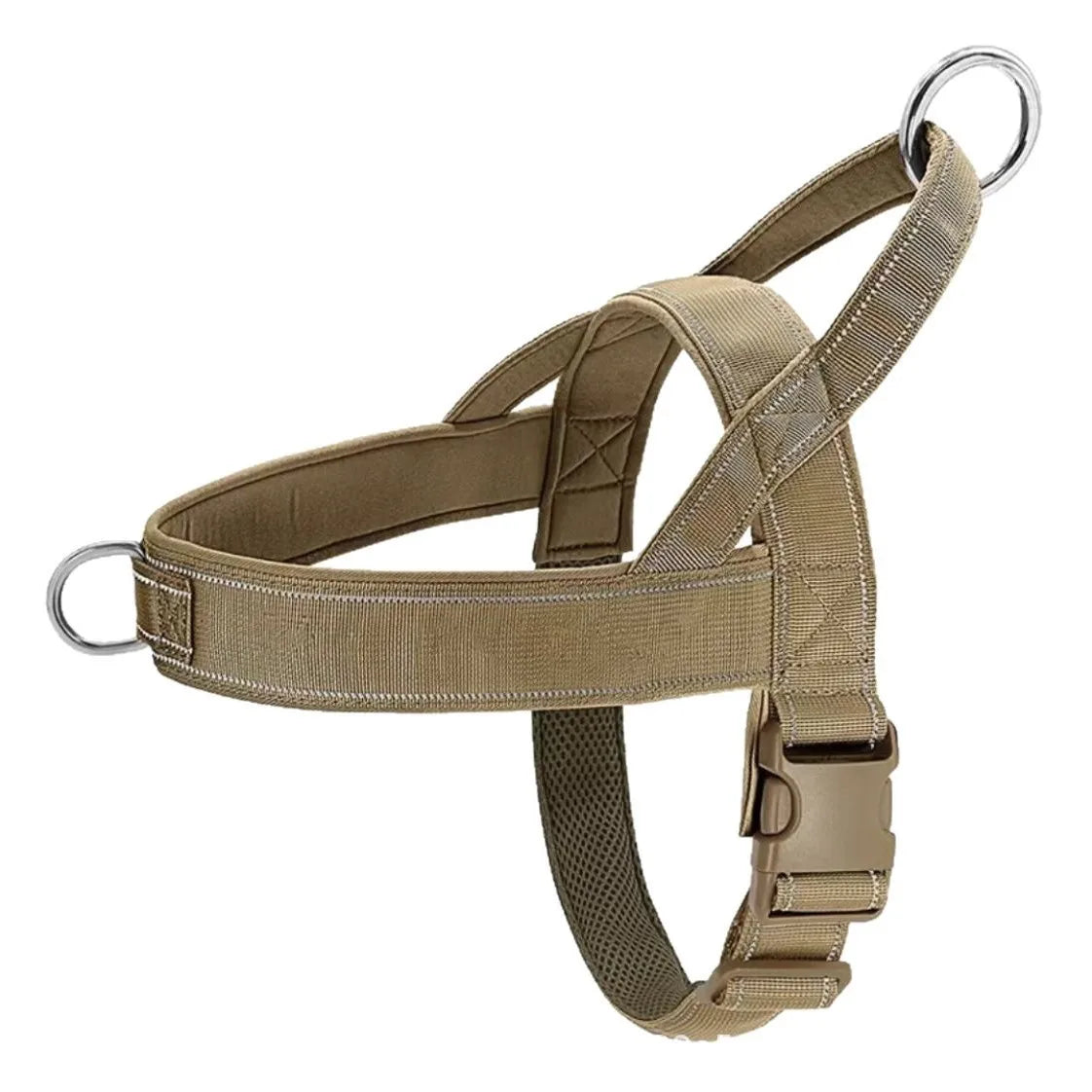 Tactical No-Pull Dog Harness – Heavy-Duty Reflective Vest