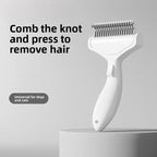 Stainless Steel Pet Hair Removal Comb