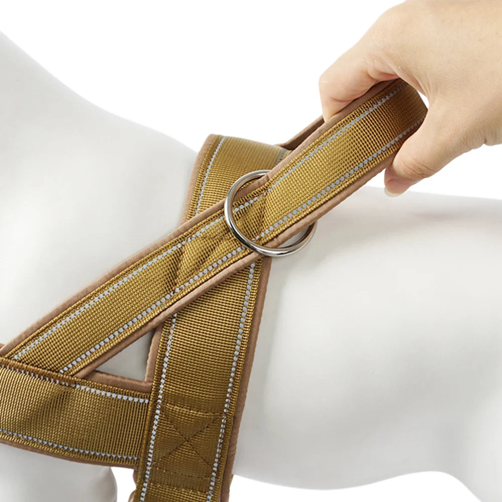Tactical Anti-Pull Dog Harness – 1000D Nylon