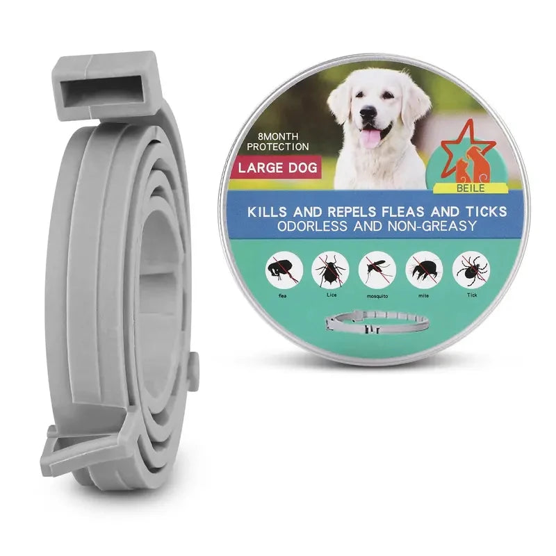 Adjustable Flea & Tick Collar for Dogs