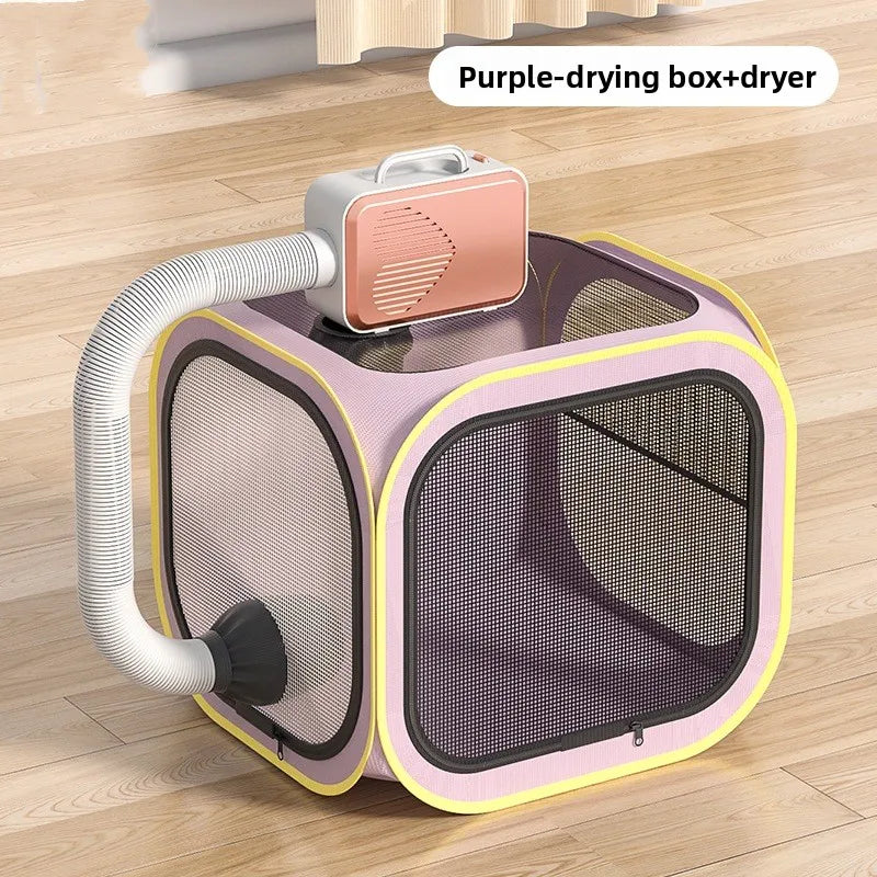 Portable Pet Drying & Grooming Box