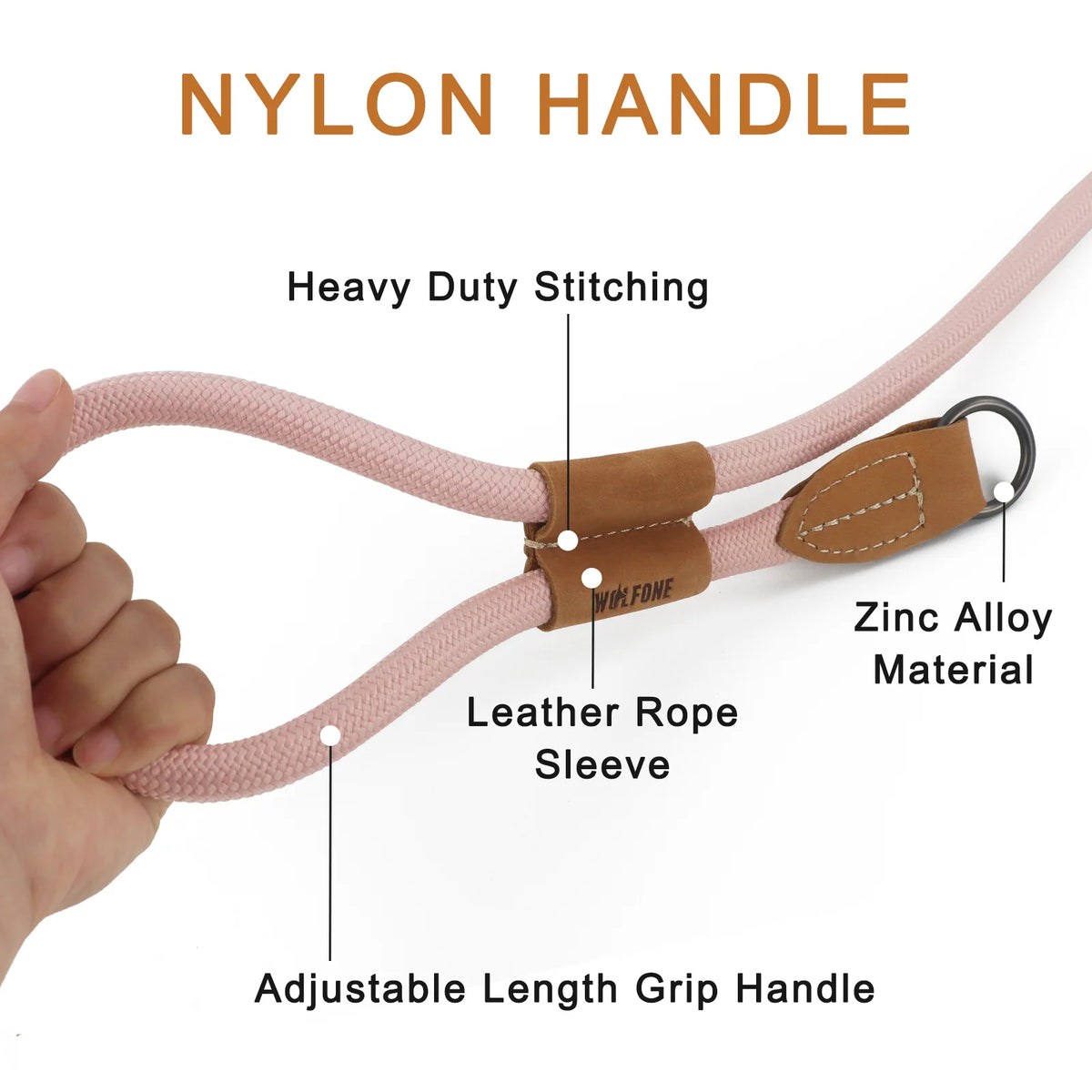 Multi-Functional Adjustable P-Shape Dog Leash