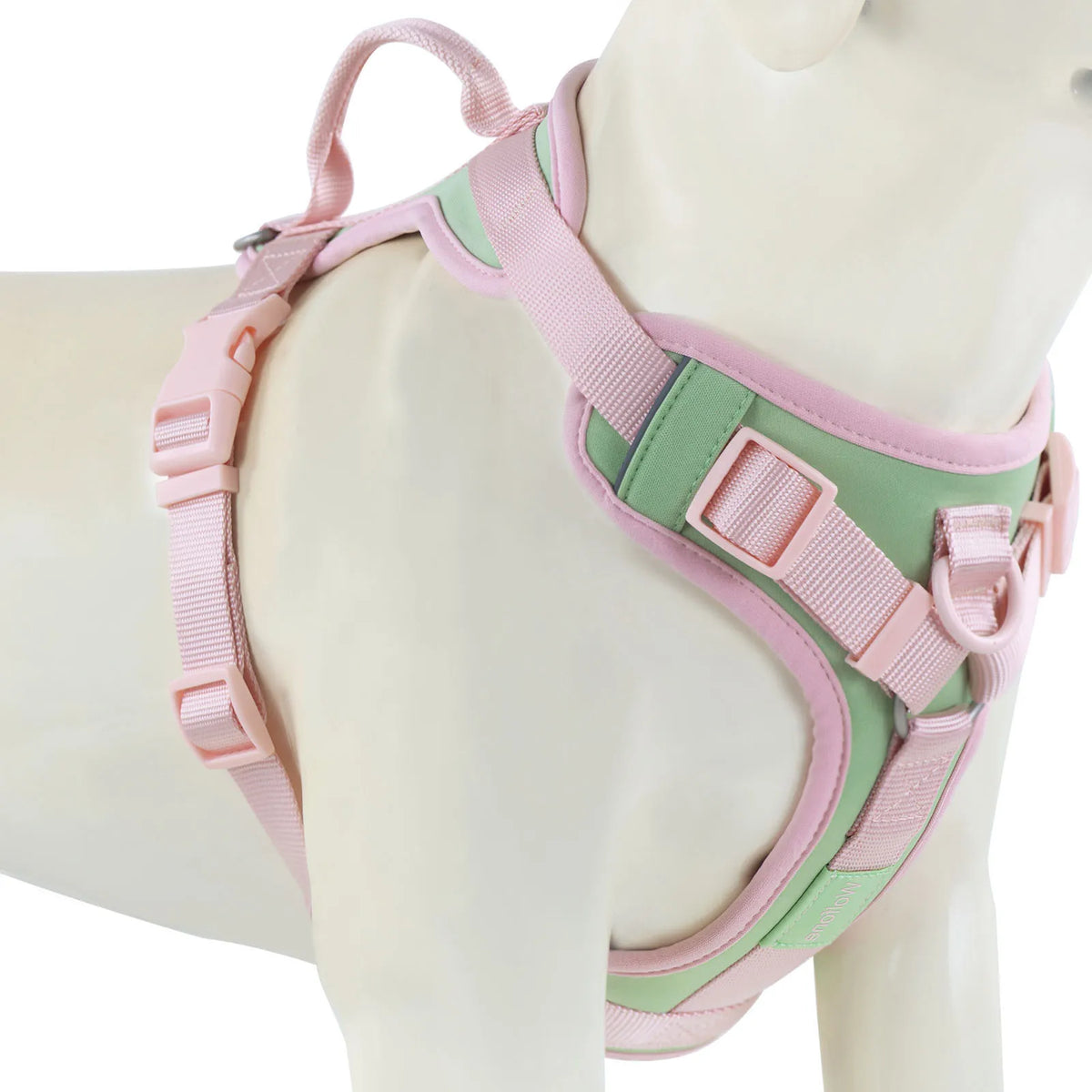 Chocolate Luxury No-Pull Dog Harness – Adjustable