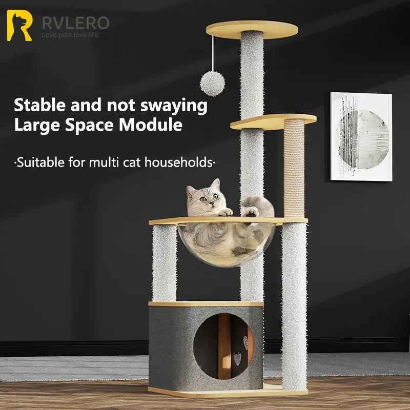 Luxury Space Capsule Cat Villa