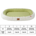 Winter Orthopedic Bolster Dog Bed