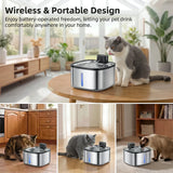 3.5L Smart Wireless Pet Water Fountain