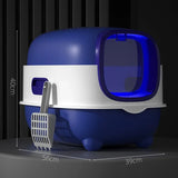 Oversized Enclosed Automatic Deodorizing Cat Litter Box