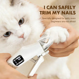 LED Pet Nail Grinder & Clipper