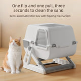 Extra Large Semi-Automatic Self-Cleaning Cat Litter Box