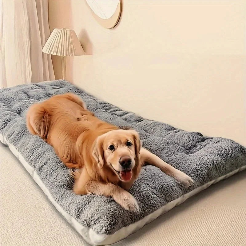 Large Plush Super-Soft Dog Bed