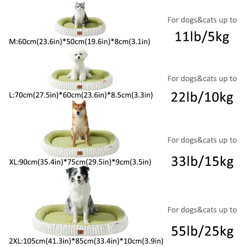 Winter Orthopedic Bolster Dog Bed