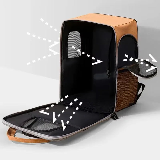 Fashionable Pet Travel Backpack Main Image