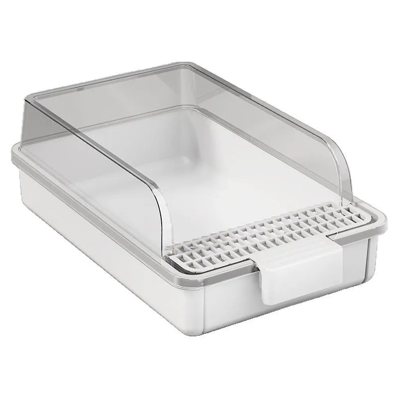 Extra Large Self-Cleaning Enclosed Cat Litter Box
