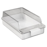 Extra Large Self-Cleaning Enclosed Cat Litter Box