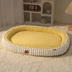 Winter Orthopedic Bolster Dog Bed