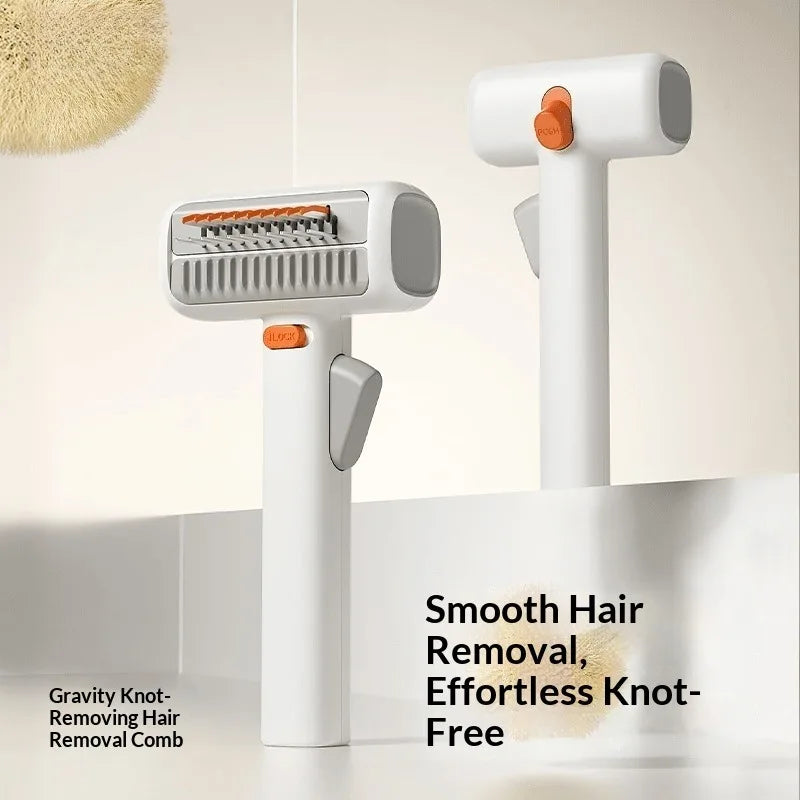 2-in-1 Pet Dematting & Deshedding Comb