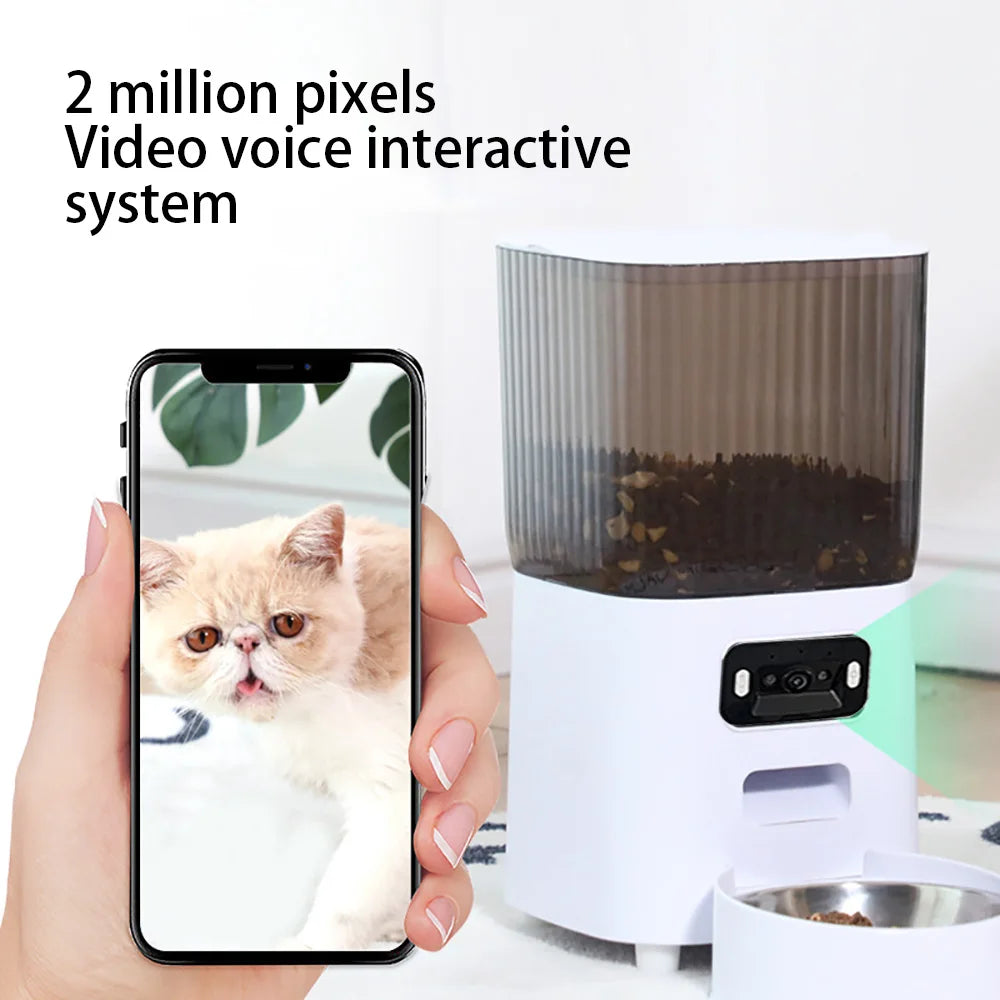 5L Smart Pet Feeder with Camera