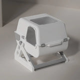 Extra Large Semi-Automatic Self-Cleaning Cat Litter Box