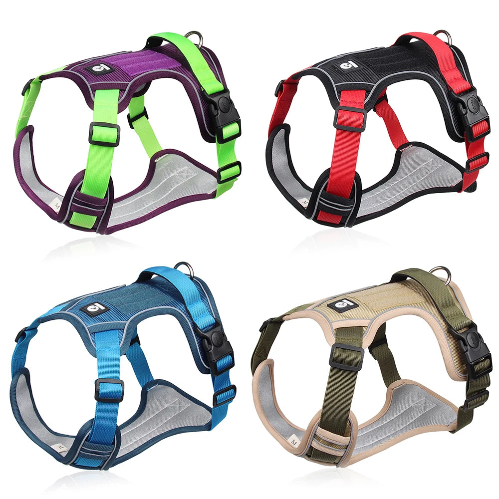 Reflective Adjustable Dog Harness – Oxford Training Vest
