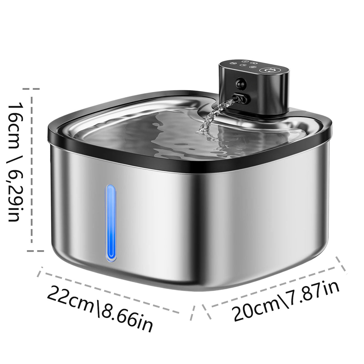 3.5L Smart Wireless Pet Water Fountain