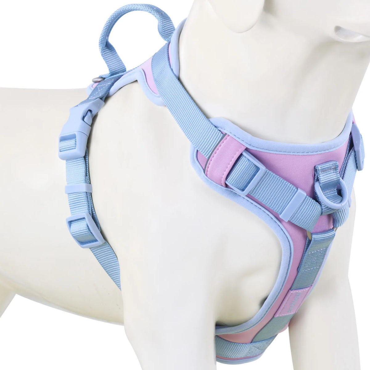 Chocolate Luxury No-Pull Dog Harness – Adjustable