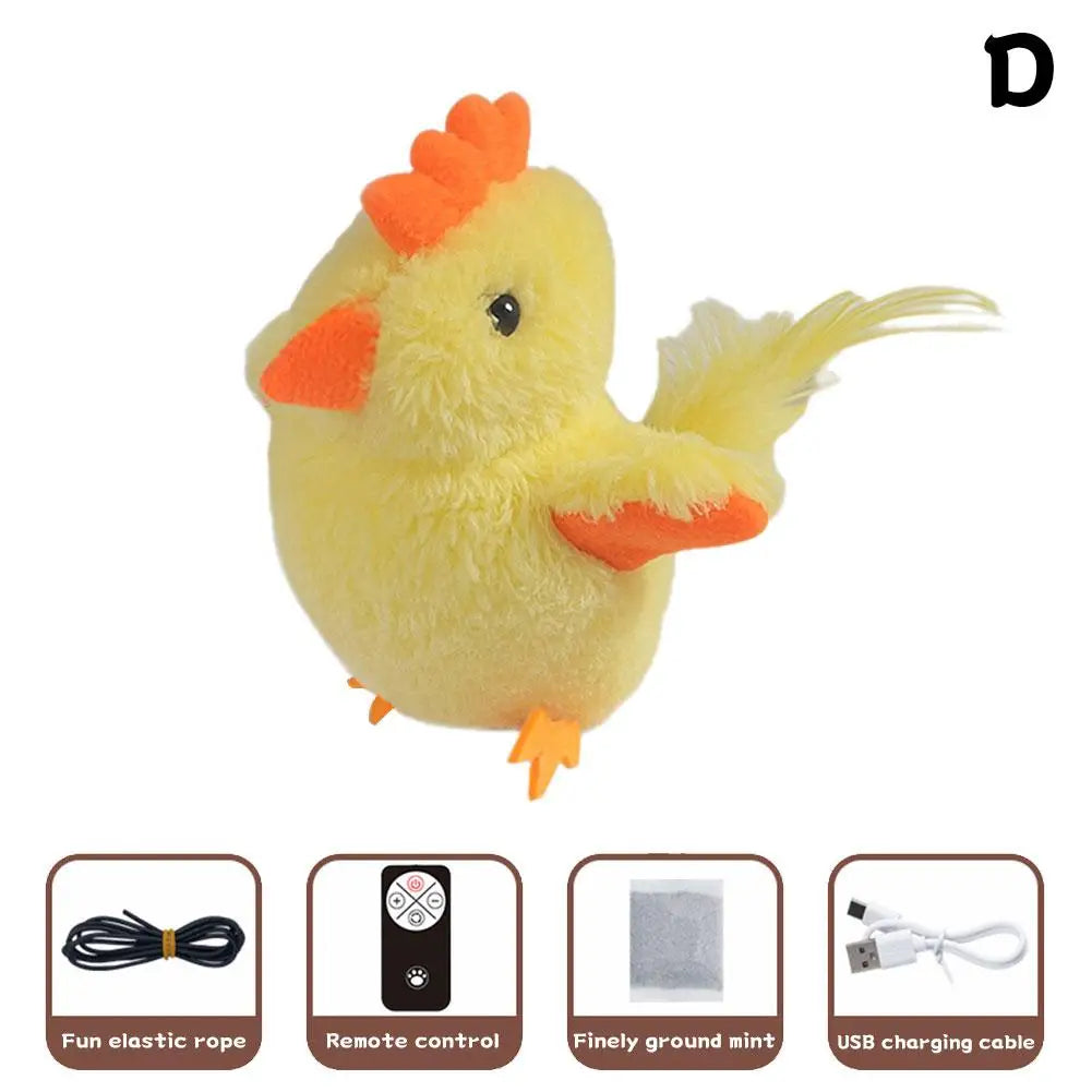 Interactive Flapping Bird Cat Toy