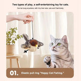 Interactive Flapping Bird Cat Toy