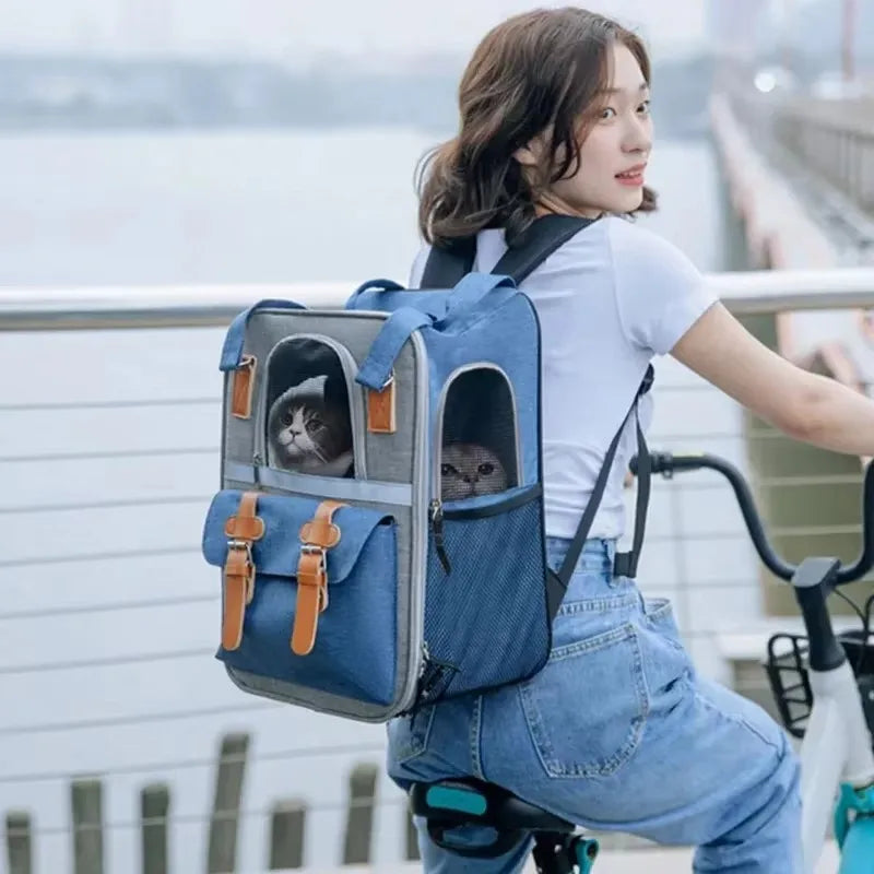 Fashionable Pet Travel Backpack