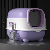 Oversized Enclosed Automatic Deodorizing Cat Litter Box