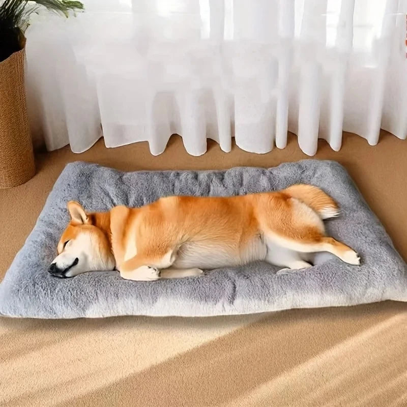 Large Plush Super-Soft Dog Bed