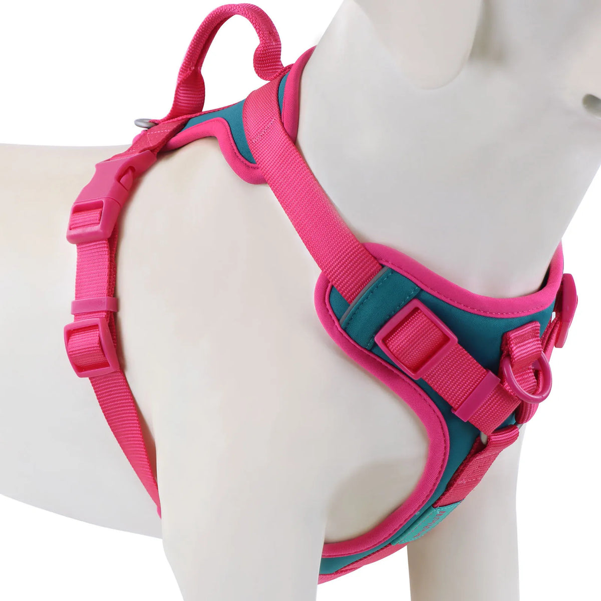Chocolate Luxury No-Pull Dog Harness – Adjustable
