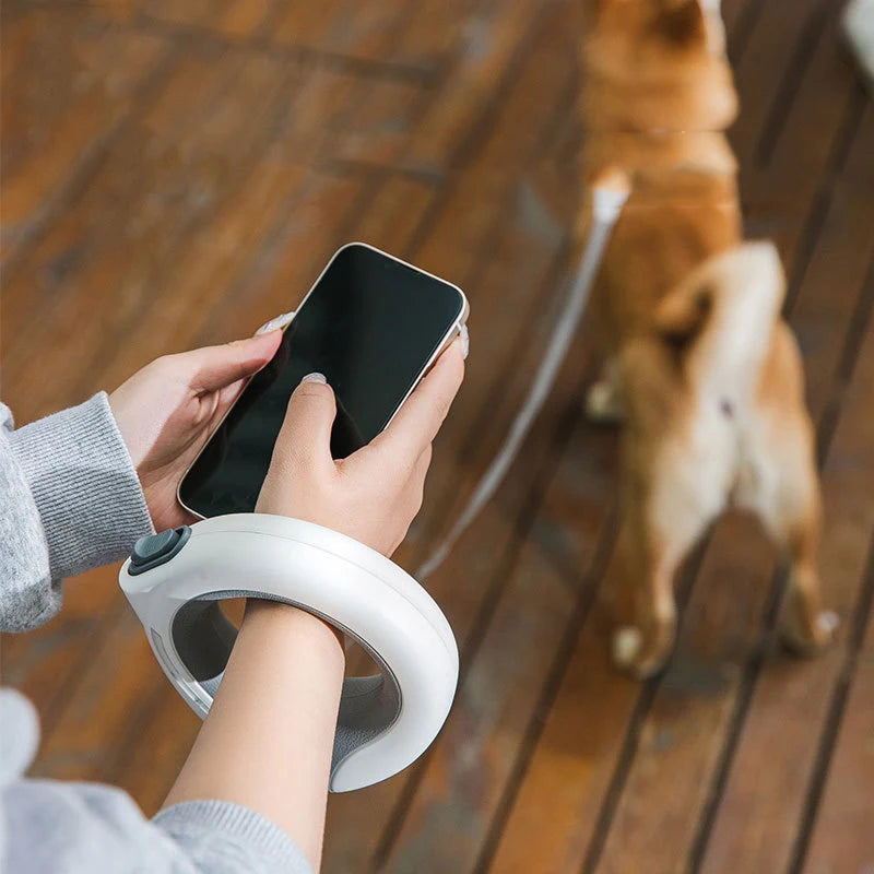 LED Retractable Pet Leash