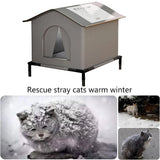 Waterproof Outdoor Cat Shelter