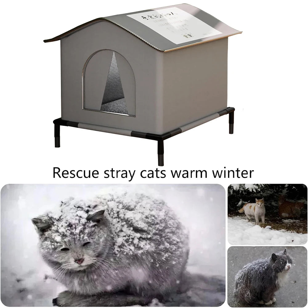 Waterproof Outdoor Cat Shelter