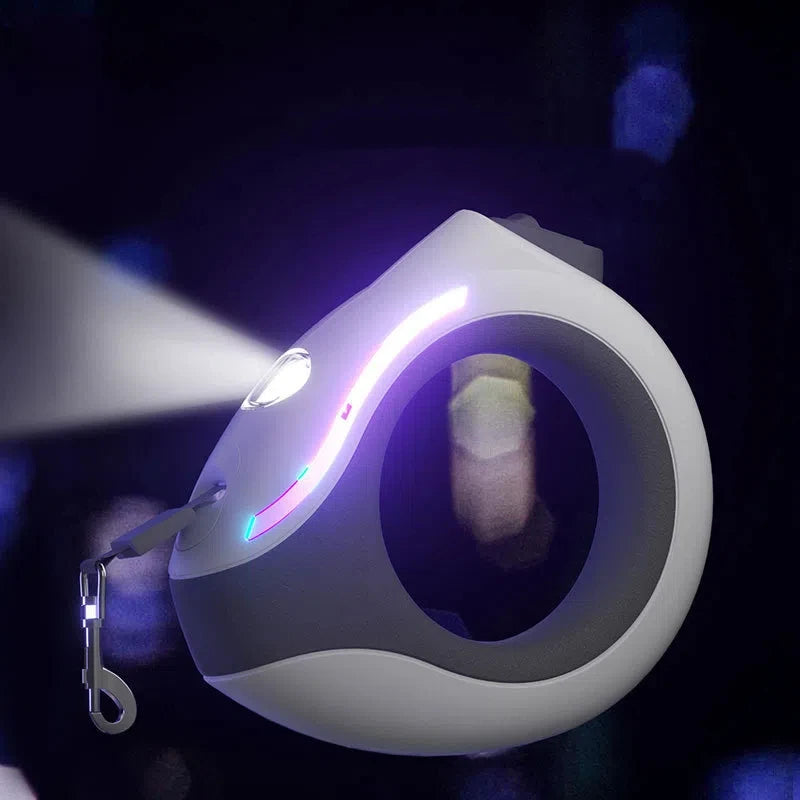 LED Retractable Pet Leash