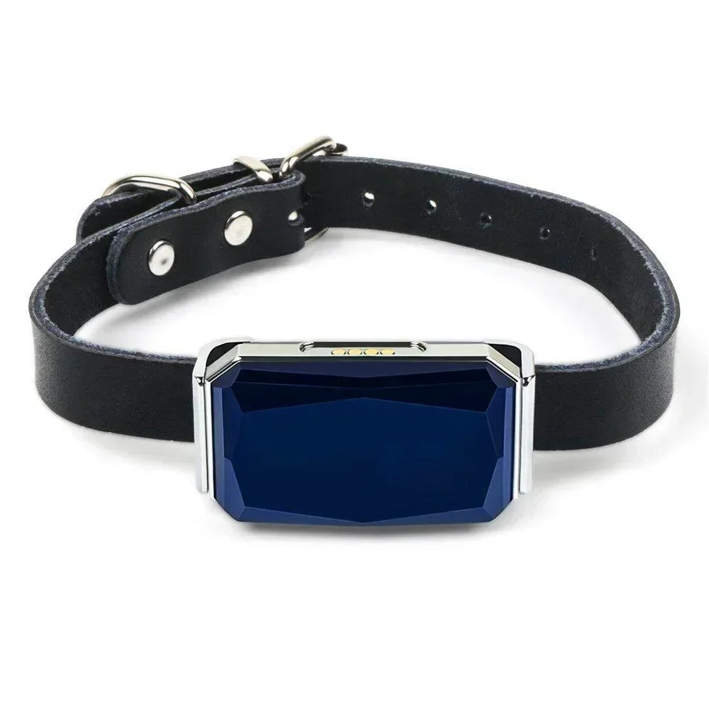 Pet Collar Mini GPS Tracker, GSM Wifi LBS Anti-lost Tracker Pet Location Collar IP67 Waterproof for Pet Dog Cat Sheep Tracking