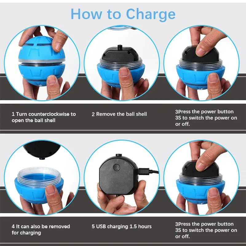 Rechargeable Interactive Pet Toy Ball