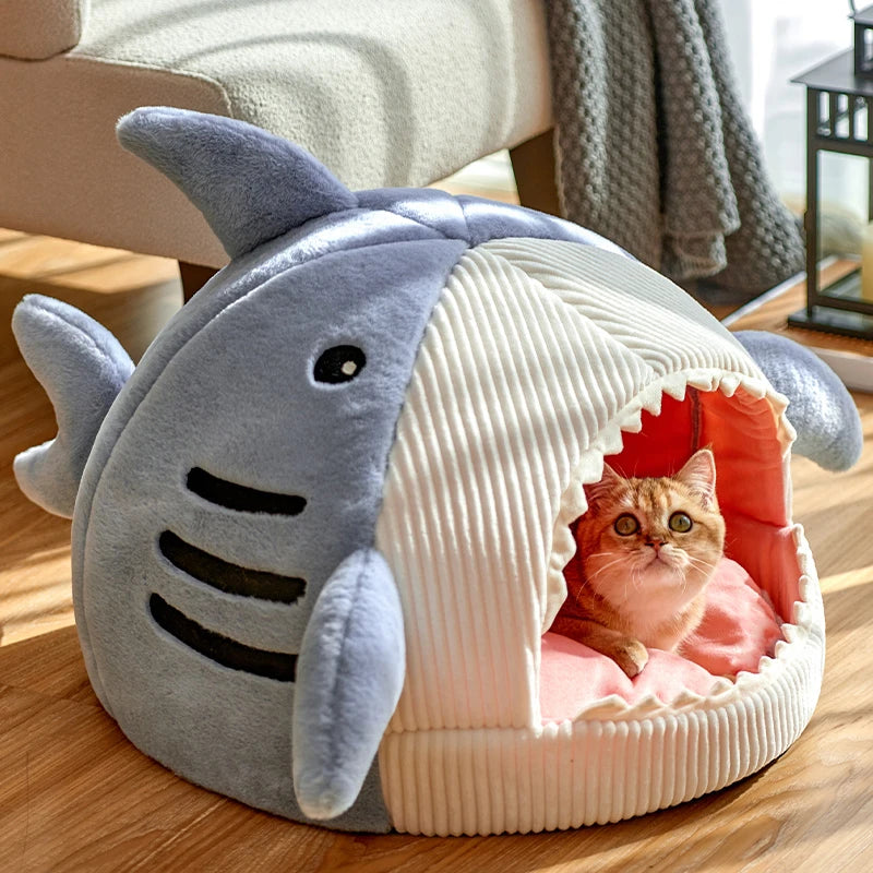 Winter Warm Cat Cave Bed